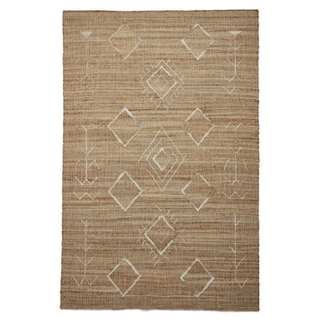Bazaar Hand-Woven Jute Flatweave 24831 Natural Rug-Think Rugs-Rug Love - The Most Loved Rug Store